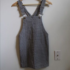 Black and White Overall Jumper